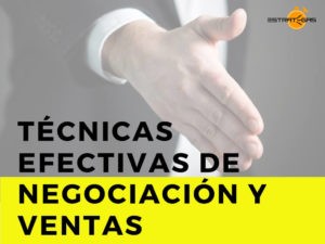 Curso: Técnicas efectivas de negociación y ventas